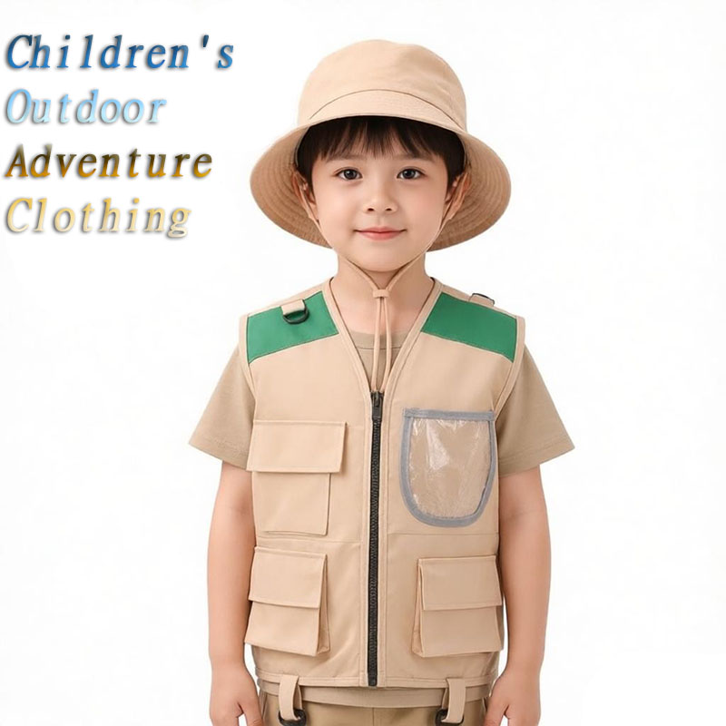 Outdoor Adventure Kit For Boys - 2026 Nieuwe Kinderen Explorer Hoed Vest