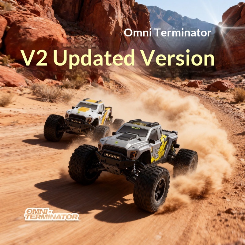 Outdoor Adventure For Kids - V2 Omni Terminator RC Afstandsbestuurde Truck