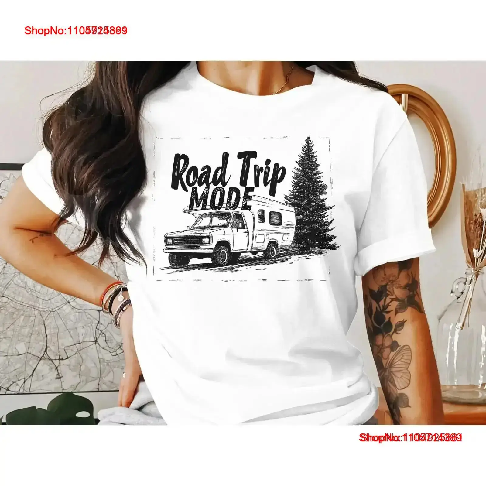 Road Trip Mode T-Shirt Camping - Outdoor Adventure Rv recensie en prijs