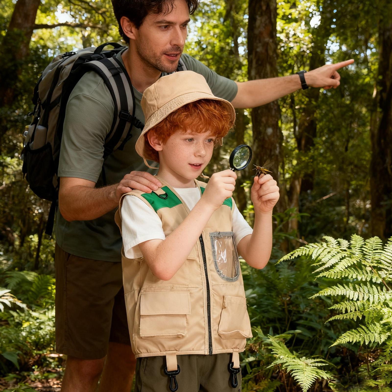 Kids Explorer Vest en Hoed Hal - Outdoor Adventure Kit For Boys recensie en prijs