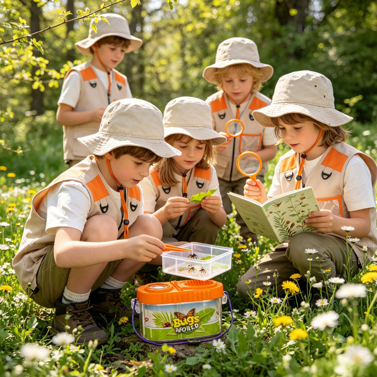 Kinderavontuurset met vergroot - Outdoor Adventure Kit For Boys recensie en prijs