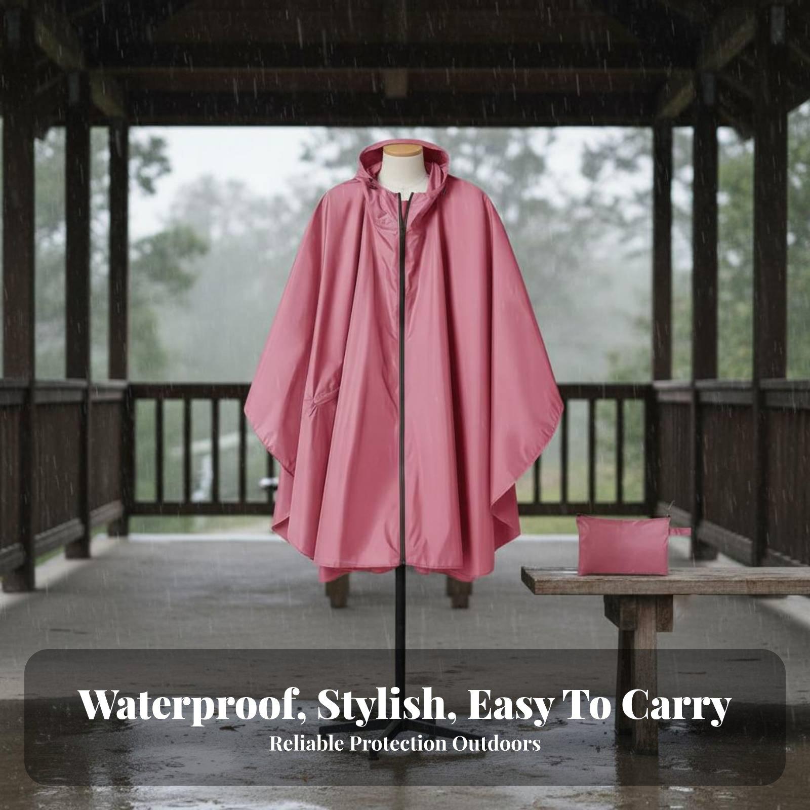 Robuuste waterdichte poncho me - Outdoor Adventure And Travel recensie en prijs