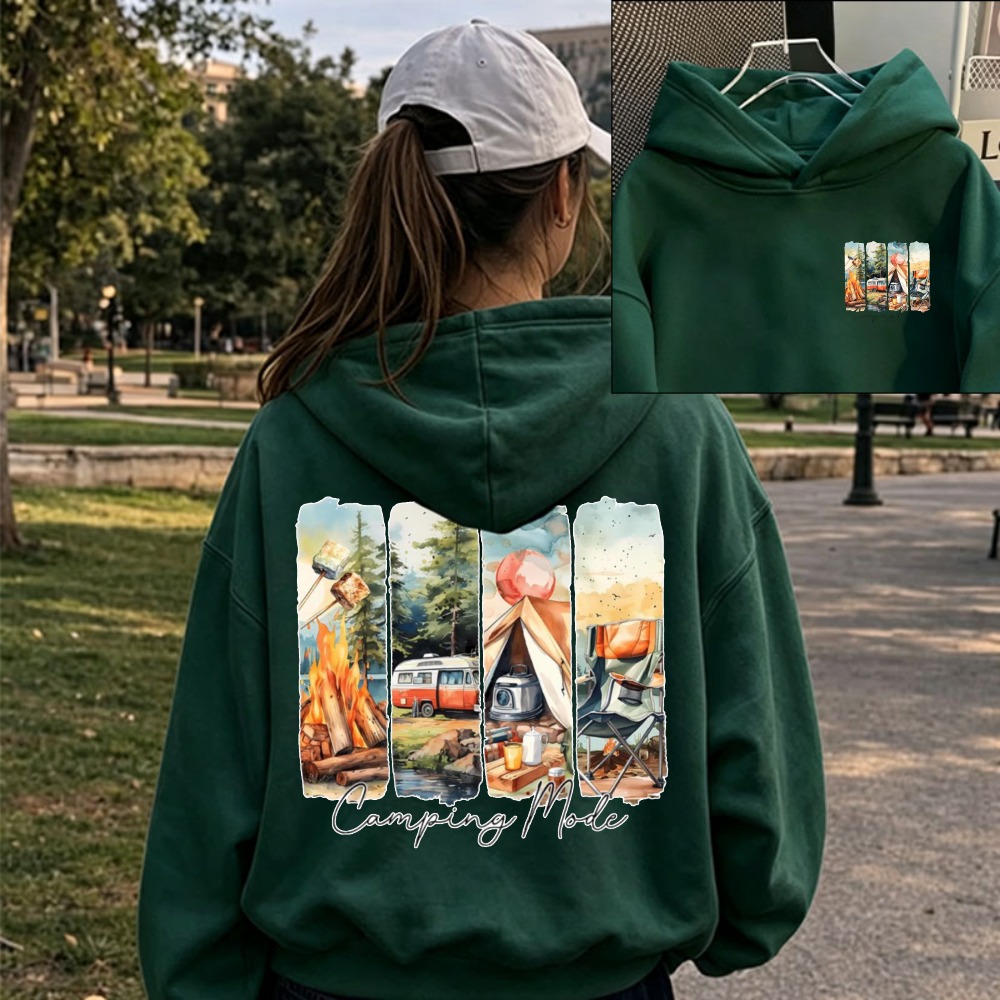 Dames Camping Mode Watercolor  - Outdoor Adventure Rv recensie en prijs