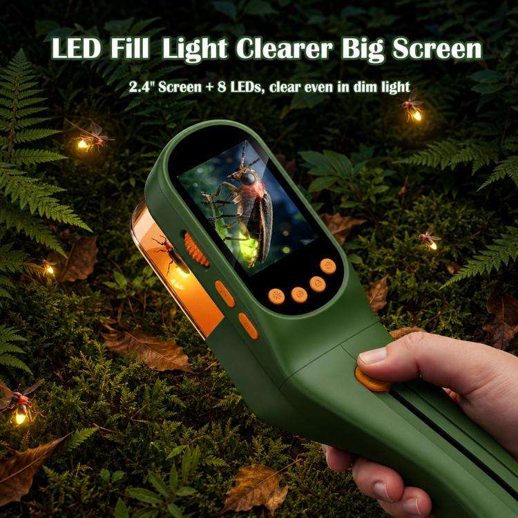 Plastic kindermicroscoop met 5 - Outdoor Adventure For Kids recensie en prijs