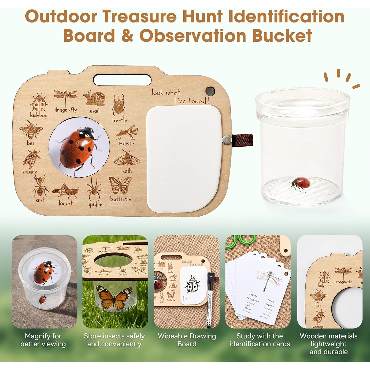 Insectenvangset voor kinderen  - Outdoor Adventure Kit For Boys recensie en prijs
