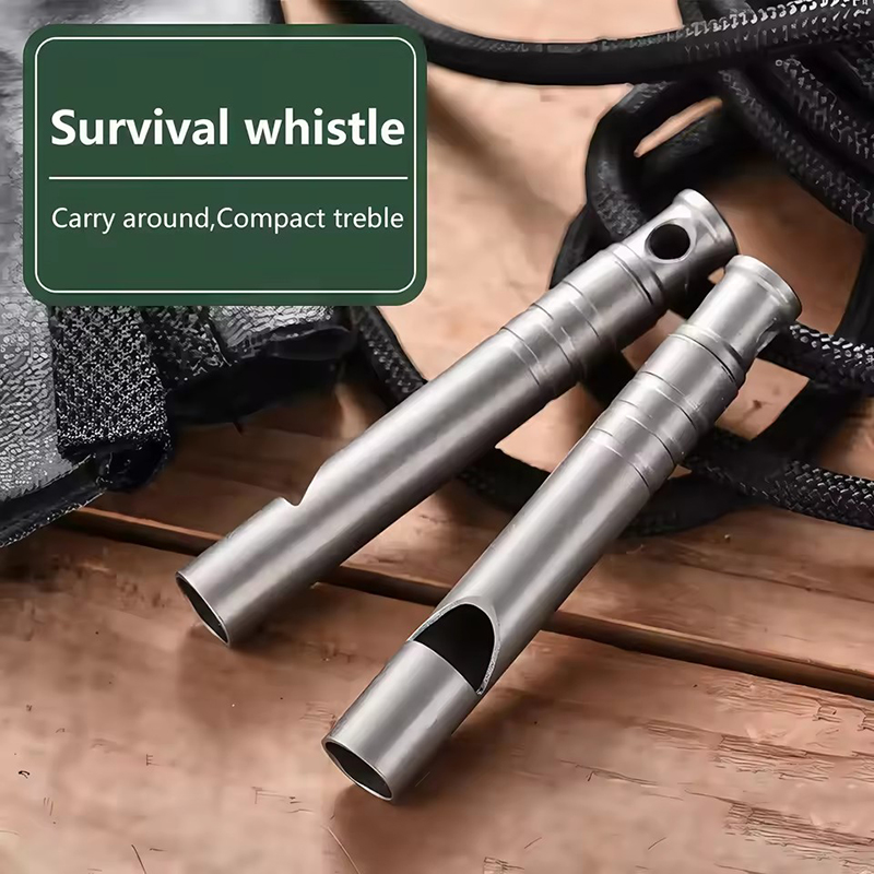 Nieuw titanium noodoverlevings - Outdoor Adventure Youtube recensie en prijs
