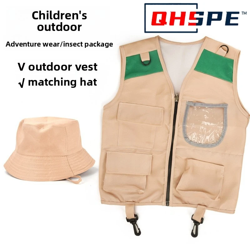 Kids Explorer Vest en Hoed Kos - Outdoor Adventure Kit For Boys recensie en prijs